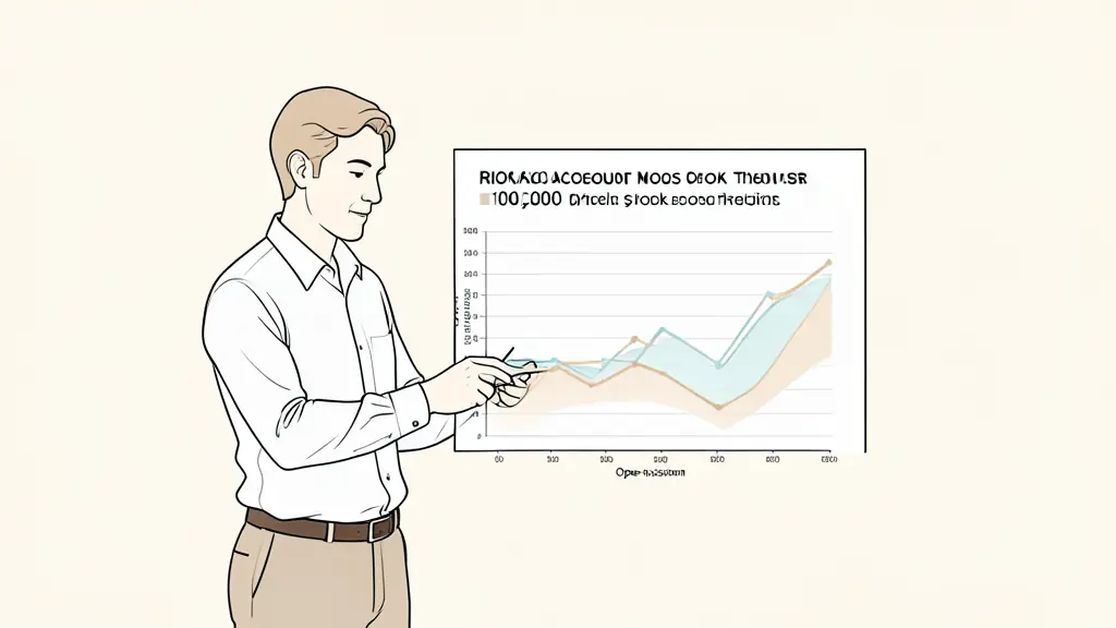 Risk manager comparing a $100,000 account chart with moving loss thresholds and open-position equity